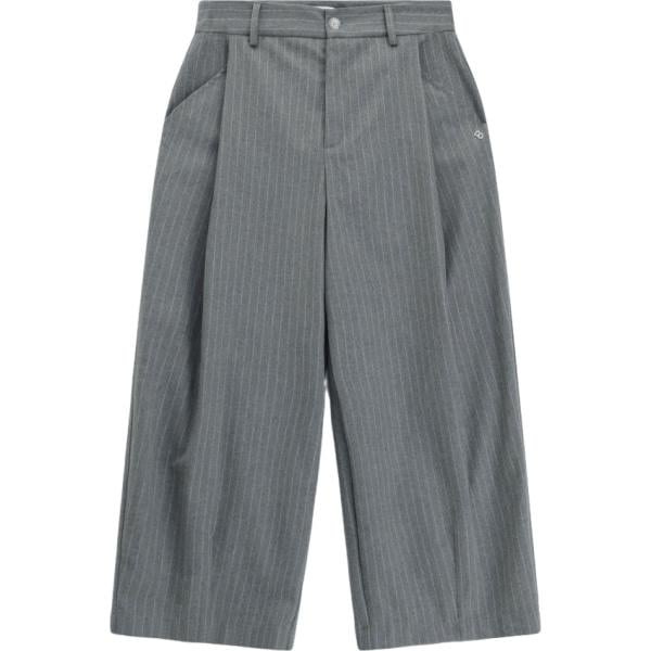 pantaloni a palazzo Please grigio a righe