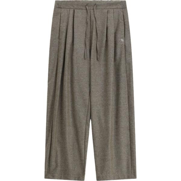 Pantaloni da donna in grigio scuro con lacci Please