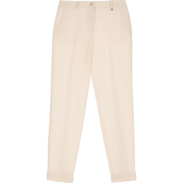 pantaloni Please rosa tinta unita