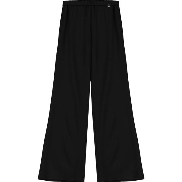 pantaloni a palazzo Please nero tinta unita