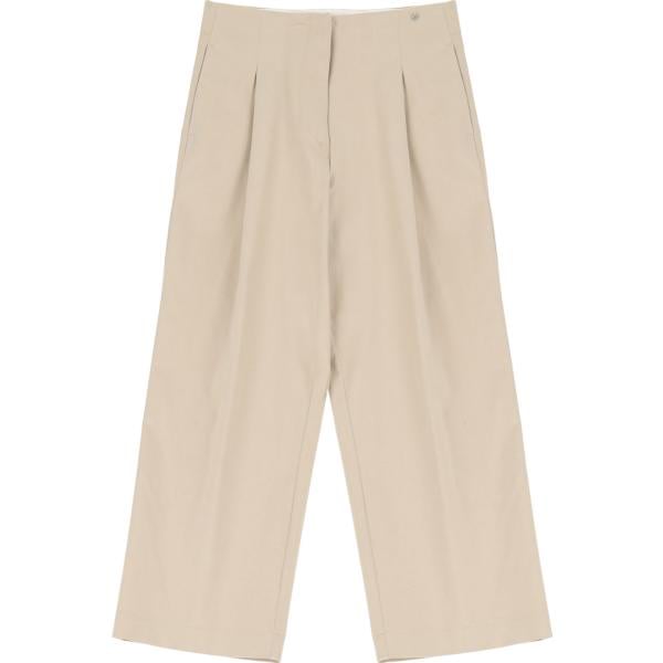 pantaloni a palazzo Please marrone