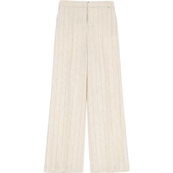 pantaloni a palazzo Please rosa a righe