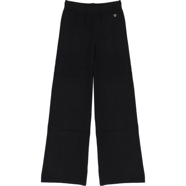 pantaloni a palazzo Please nero tinta unita
