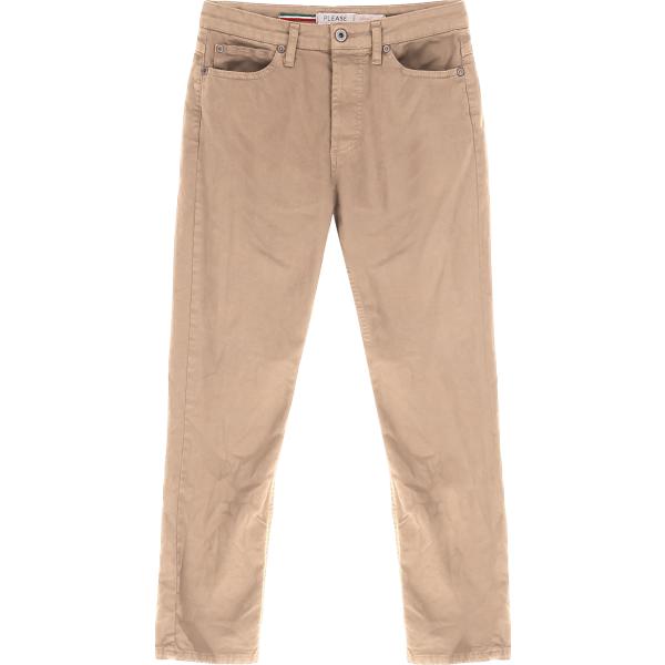 pantaloni skinny Please marrone tinta unita