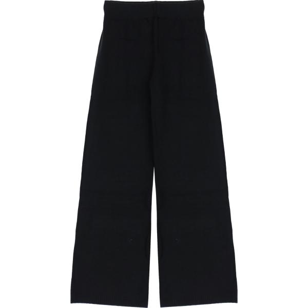 pantaloni a palazzo Please nero tinta unita