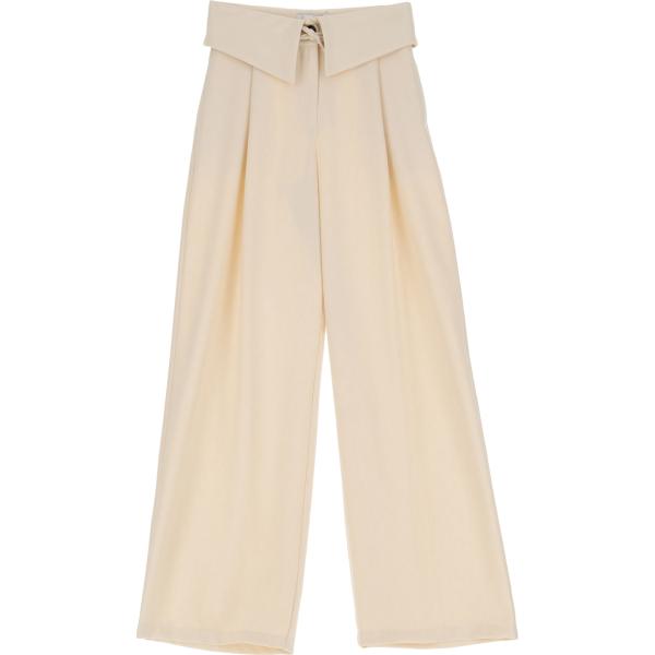 pantaloni a palazzo Please bianco