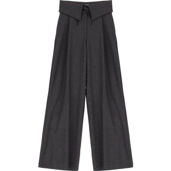 pantaloni a palazzo Please grigio