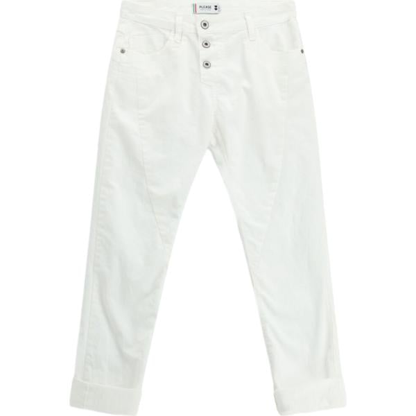 pantaloni Please bianco