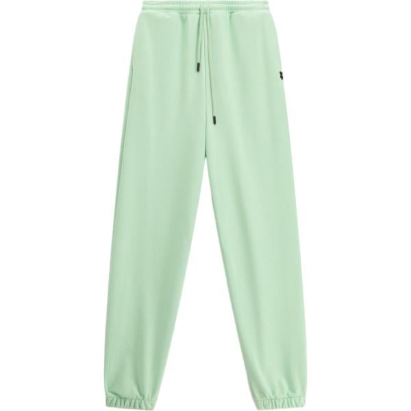 Pantaloni da donna oversize in verde chiaro con coulisse Please