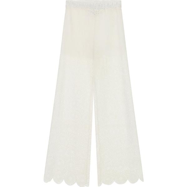 pantaloni a palazzo Please bianco