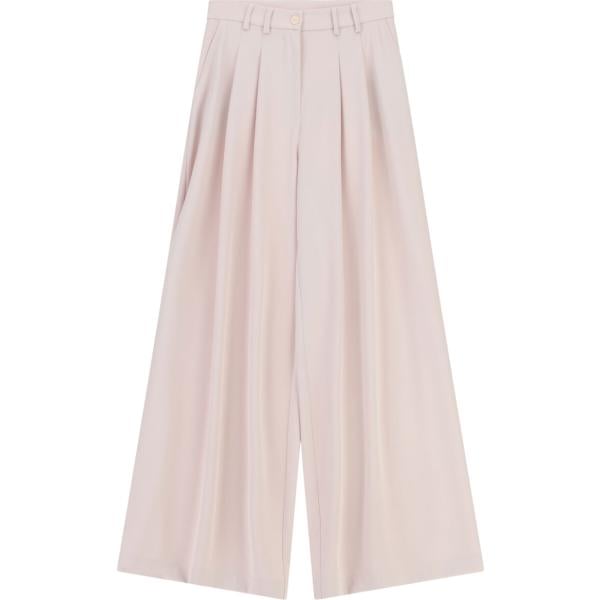 pantaloni a palazzo Please viola