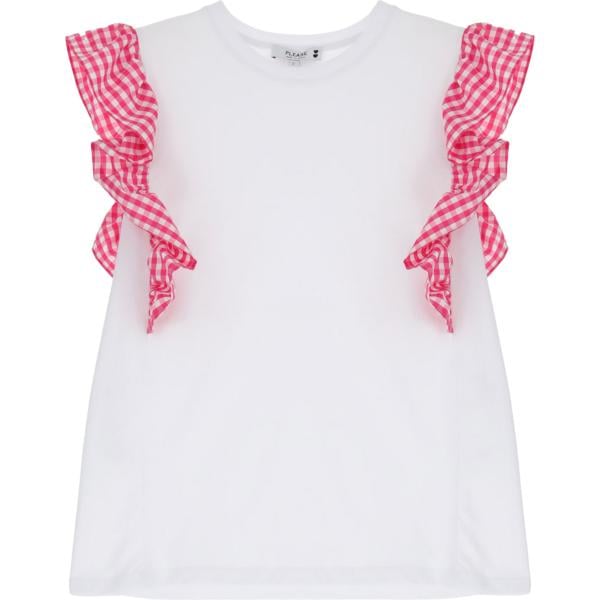 maglieria Please bianco