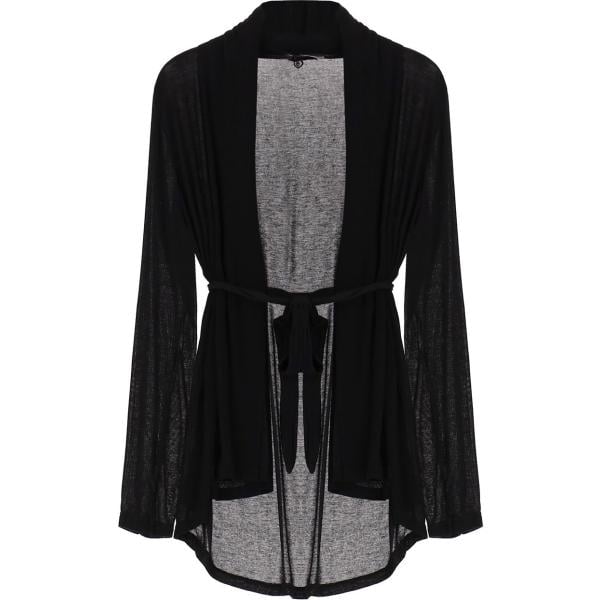 cardigans Please nero tinta unita