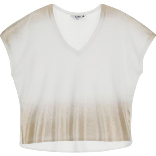 t-shirt Please bianco
