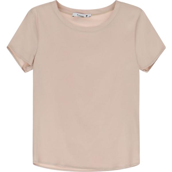 t-shirt Please marrone