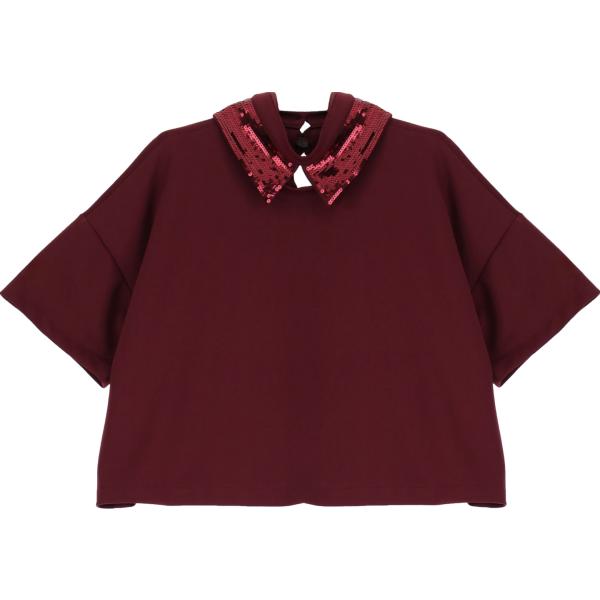 t-shirt Please rosso