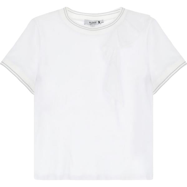 t-shirt Please bianco