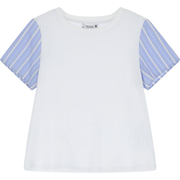 t-shirt Please bianco