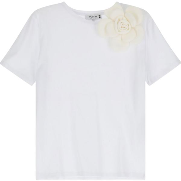 t-shirt Please bianco