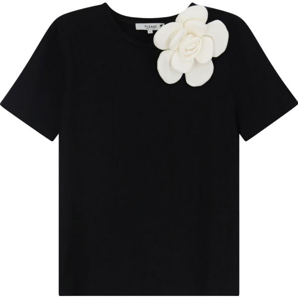 t-shirt Please nero