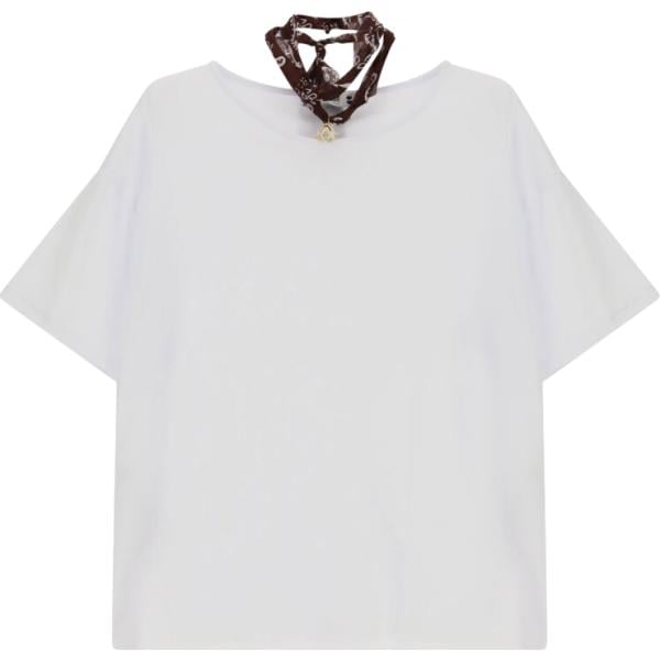 t-shirt Please bianco
