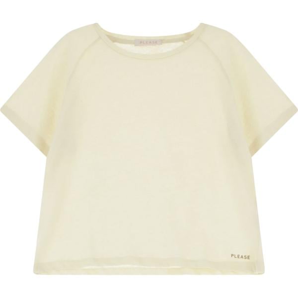 t-shirt Please bianco