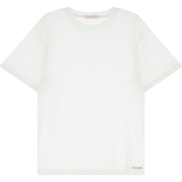t-shirt Please bianco