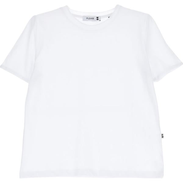 t-shirt Please bianco