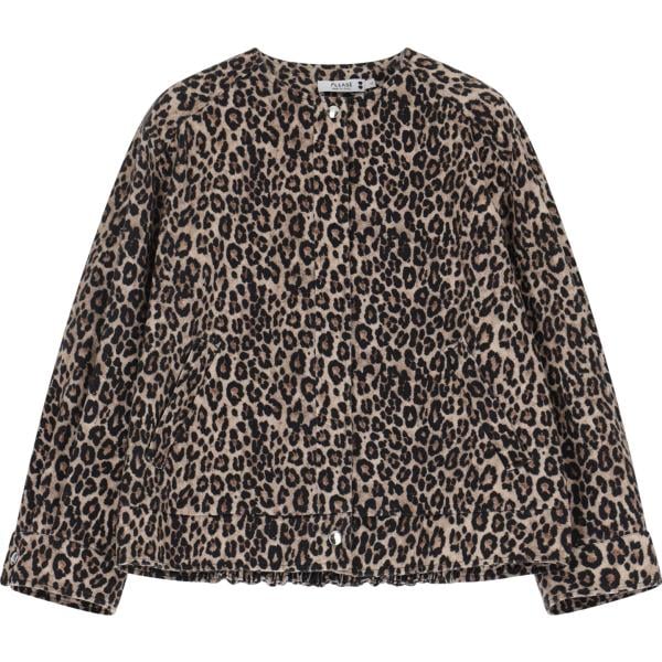 blazer Please marrone animalier