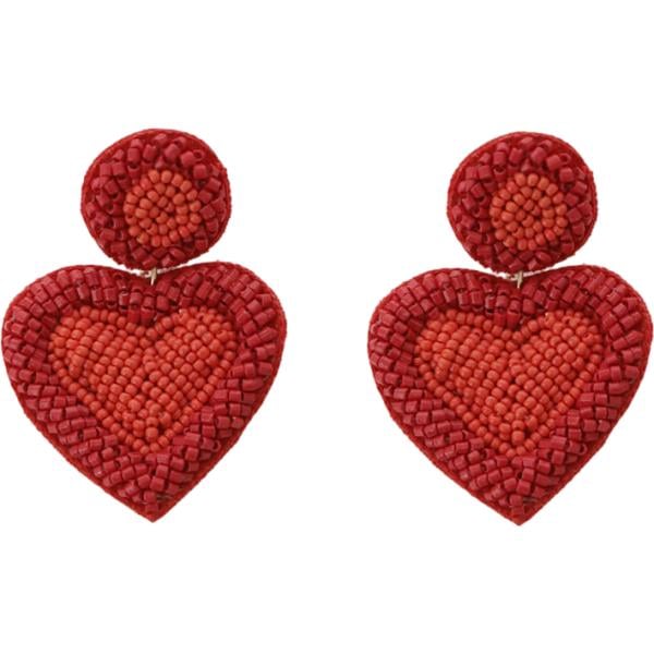 orecchini Dixie rosso