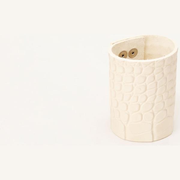 braccialetti Dixie bianco con stampe