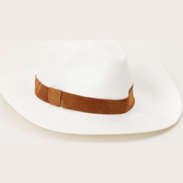 cappelli Dixie bianco tinta unita