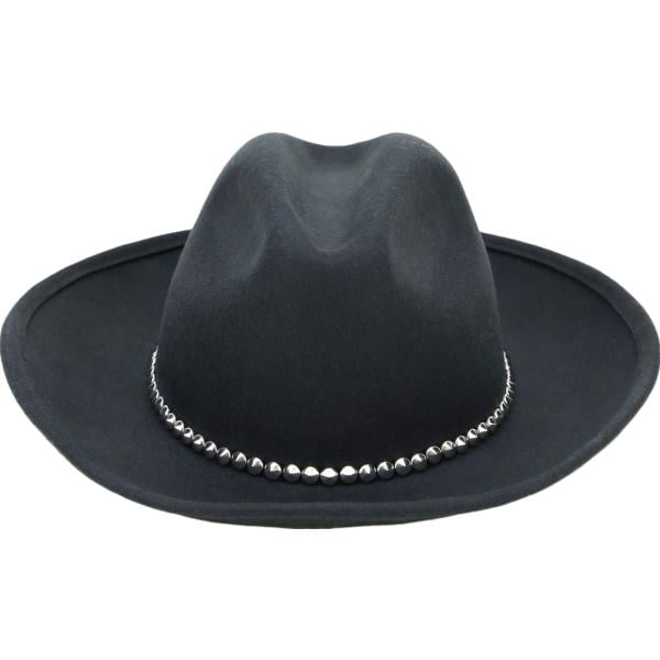cappelli Dixie nero tinta unita
