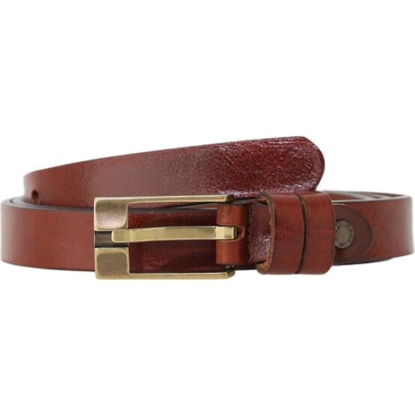 Cintura da donna in bordeaux con fibbia in metallo Dixie Dixie