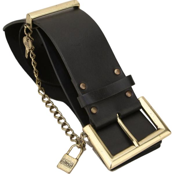 cinture Dixie nero tinta unita