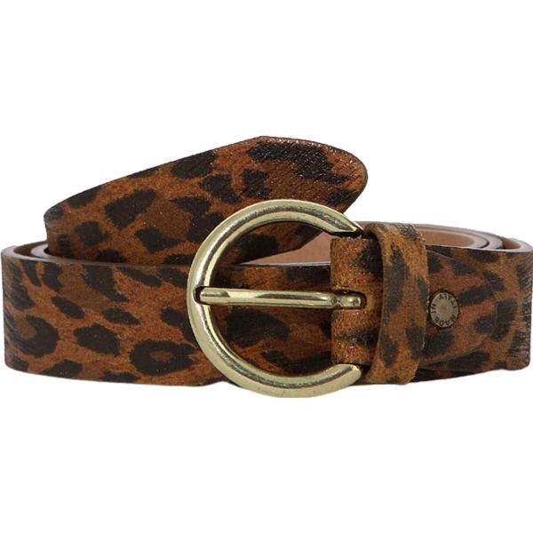 cinture Dixie nero animalier