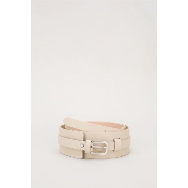 cinture Dixie bianco tinta unita