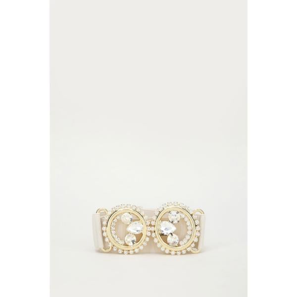 cinture Dixie bianco tinta unita