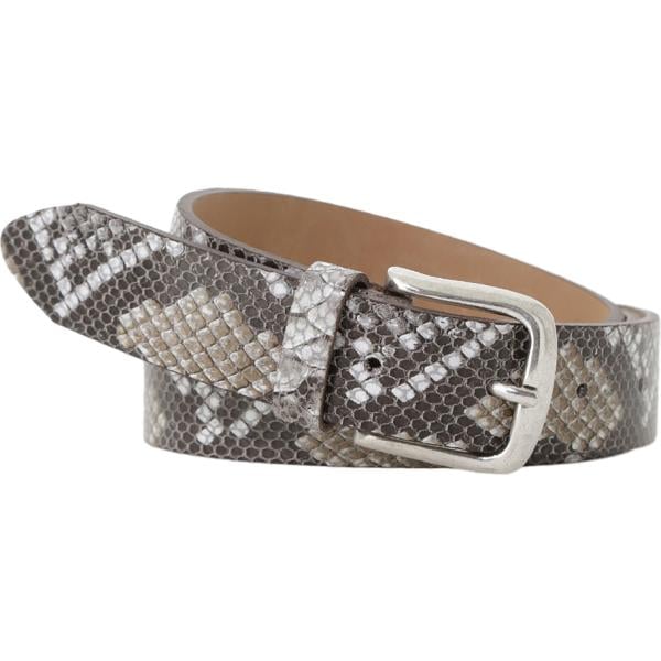 cinture Dixie grigio serpente