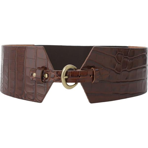 cinture Dixie marrone serpente
