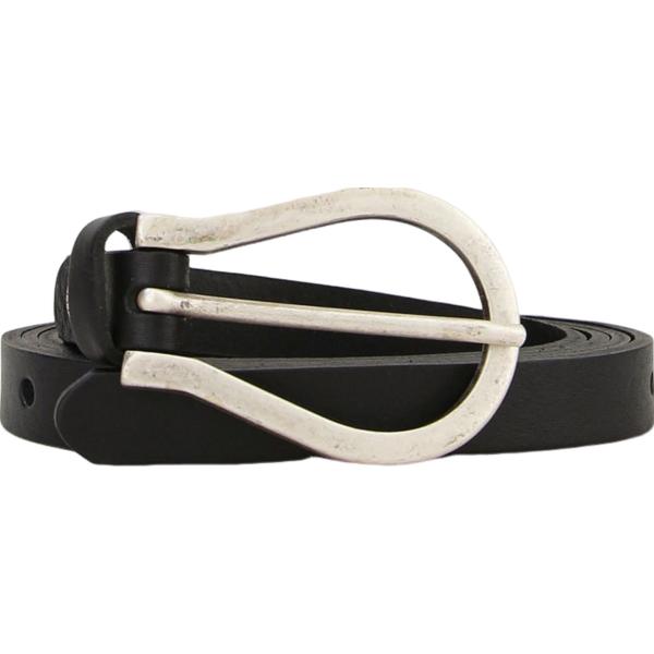 cinture Dixie nero tinta unita