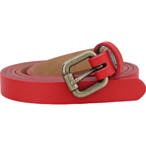 cinture Dixie rosso tinta unita