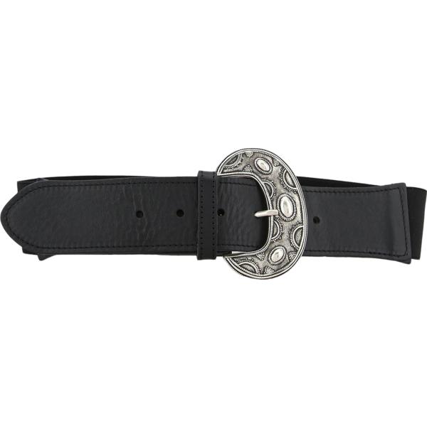 cinture Dixie nero tinta unita