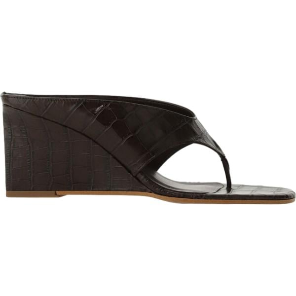 sandali Dixie marrone con stampe