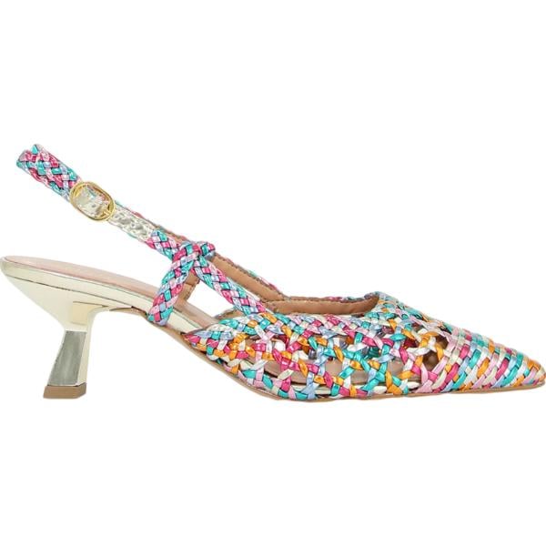 sandali in pelle Dixie multicolore