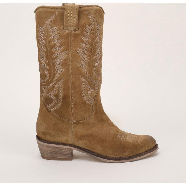 stivaletti texani Dixie marrone