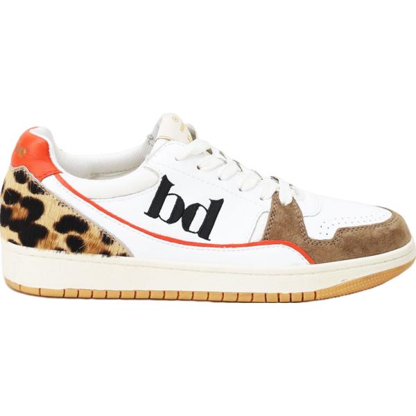 sneakers Dixie bianco animalier