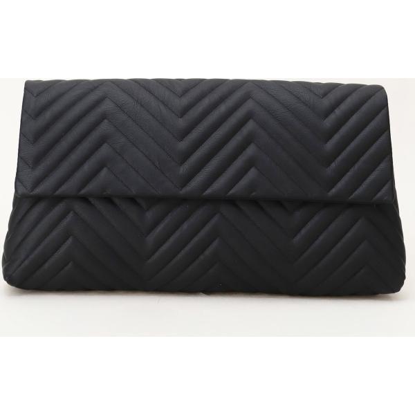 pochette Dixie nero tinta unita