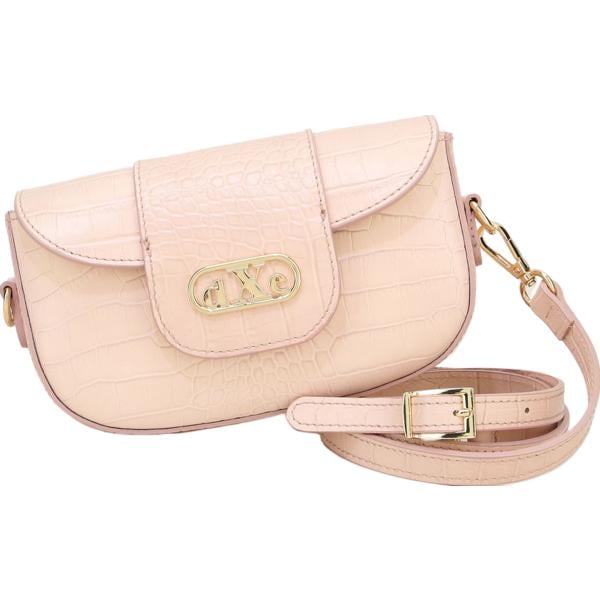 pochette Dixie marrone tinta unita