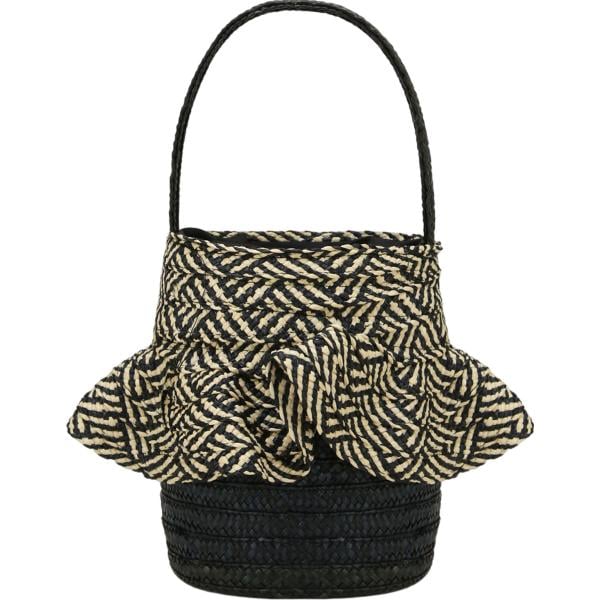 borse a secchiello Dixie nero geometrica